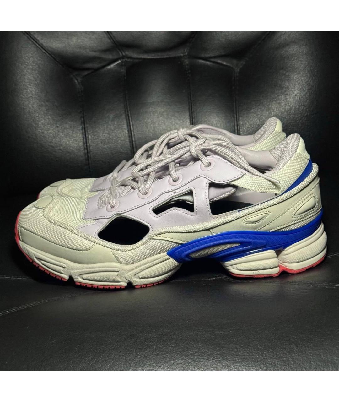 ADIDAS X RAF SIMONS Мульти текстильные низкие кроссовки / кеды, фото 9