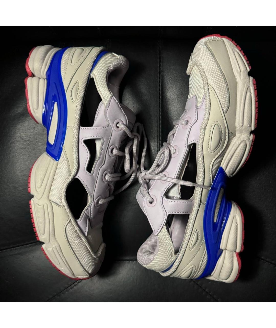 ADIDAS X RAF SIMONS Мульти текстильные низкие кроссовки / кеды, фото 8