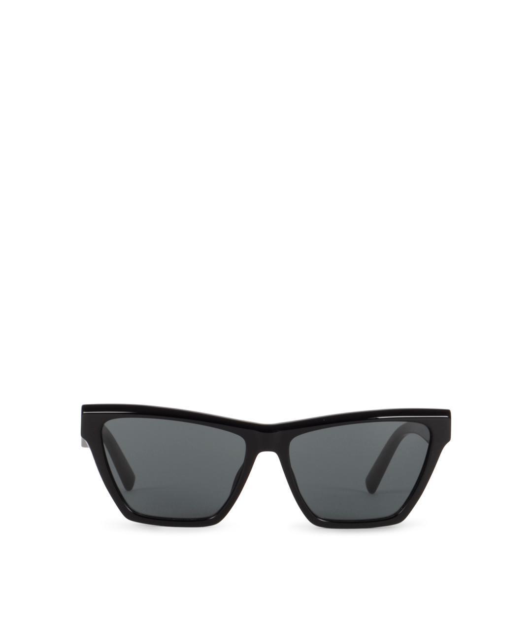 SAINT LAURENT Черные солнцезащитные очки, фото 1