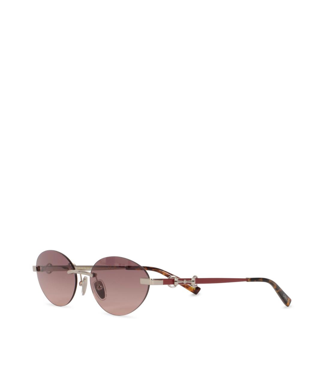GUCCI Красные солнцезащитные очки, фото 2