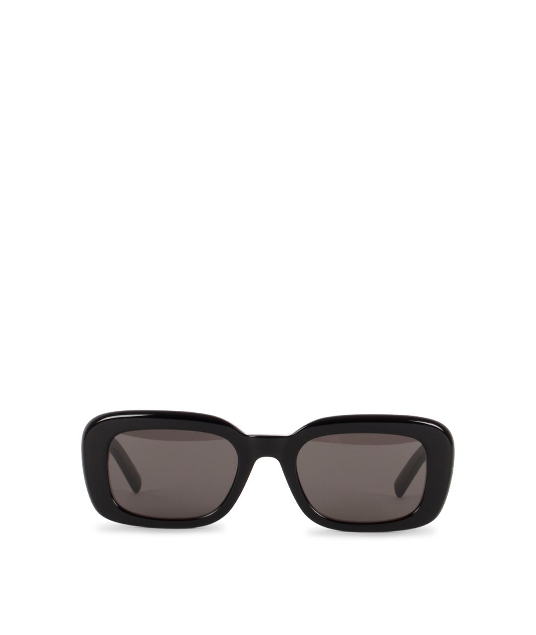 SAINT LAURENT Черные солнцезащитные очки, фото 1