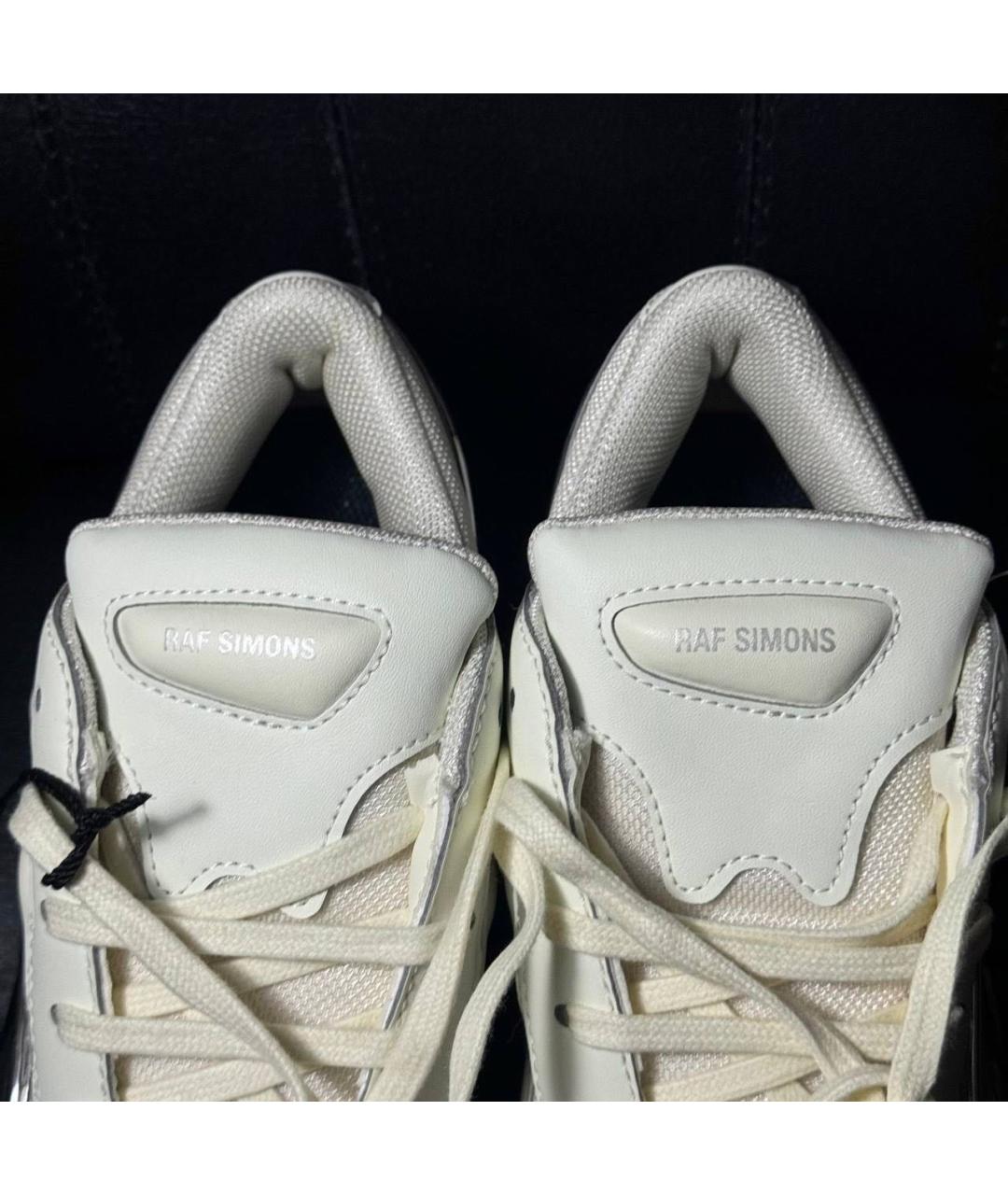 ADIDAS X RAF SIMONS Белые текстильные кроссовки, фото 8