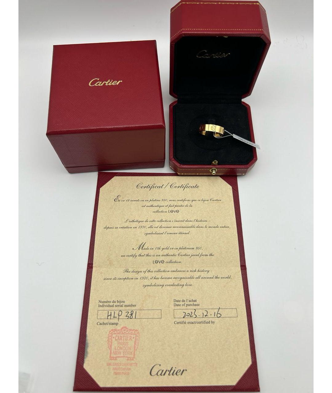 CARTIER Золотое кольцо из розового золота, фото 3