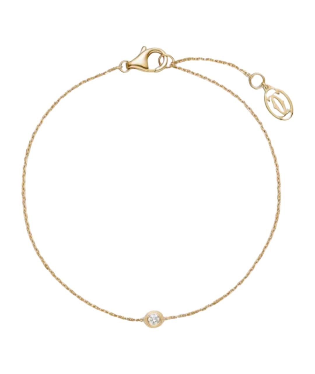CARTIER Золотой браслет из желтого золота, фото 1