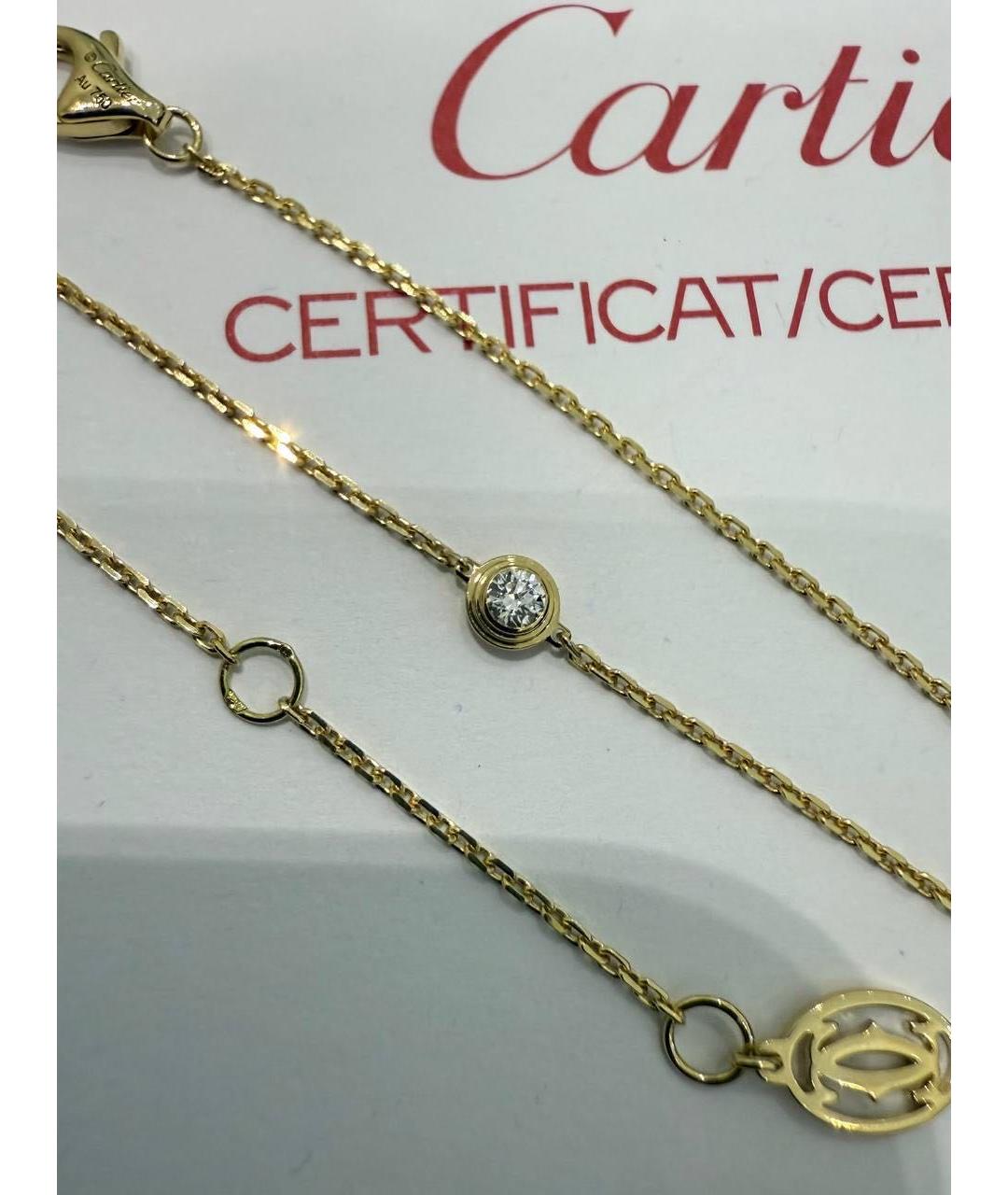 CARTIER Золотой браслет из желтого золота, фото 4