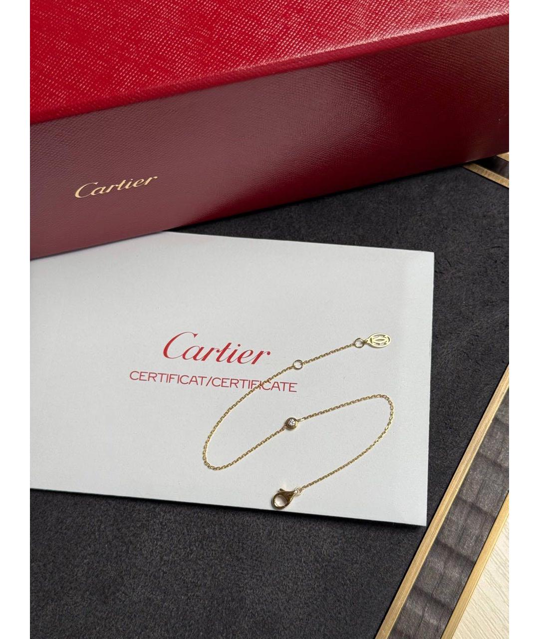 CARTIER Золотой браслет из желтого золота, фото 2