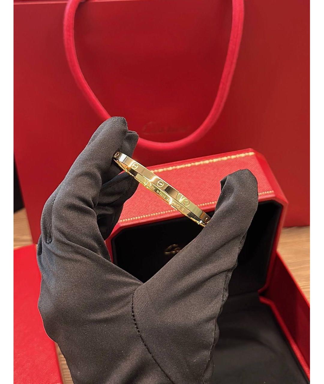 CARTIER Золотой браслет из желтого золота, фото 4