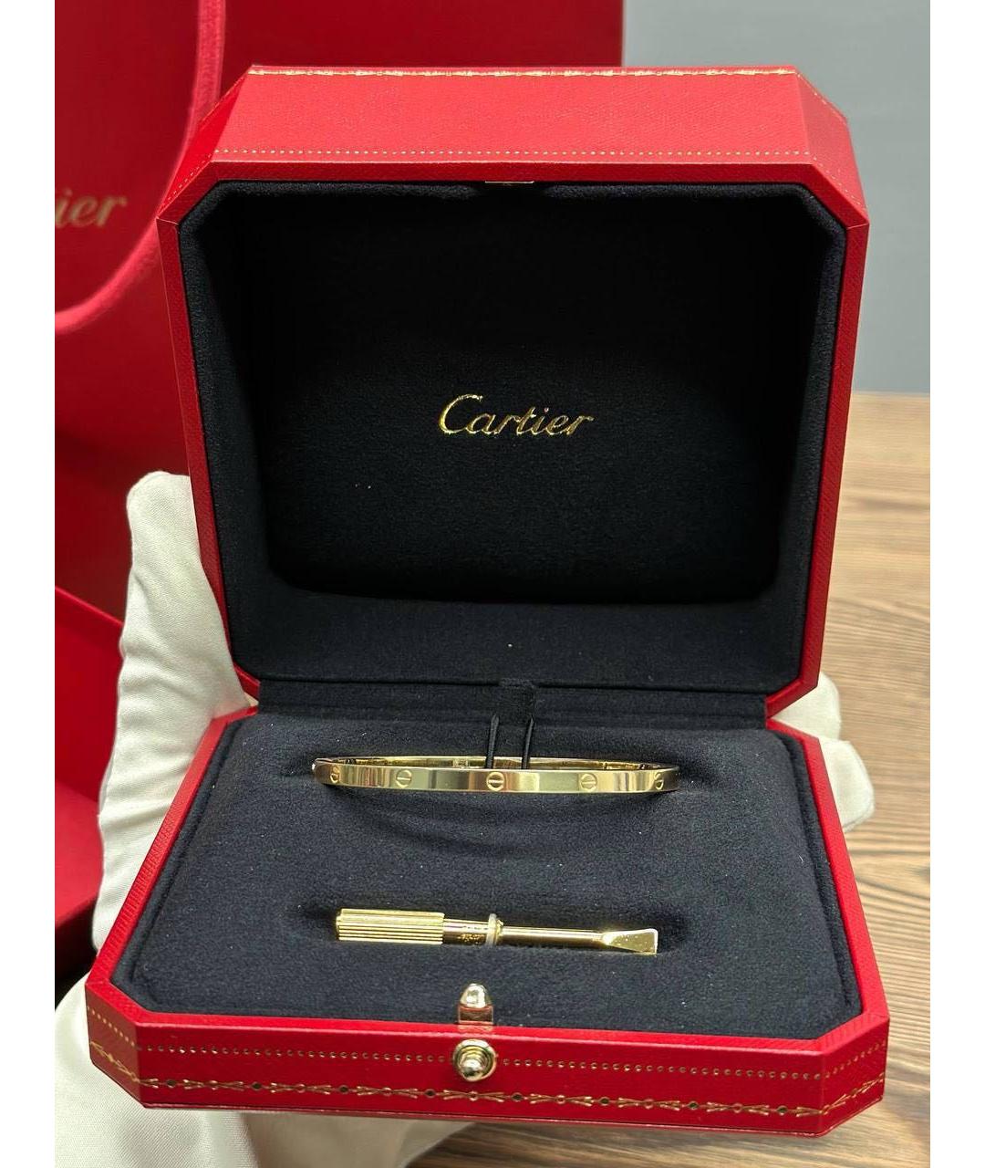 CARTIER Золотой браслет из желтого золота, фото 2