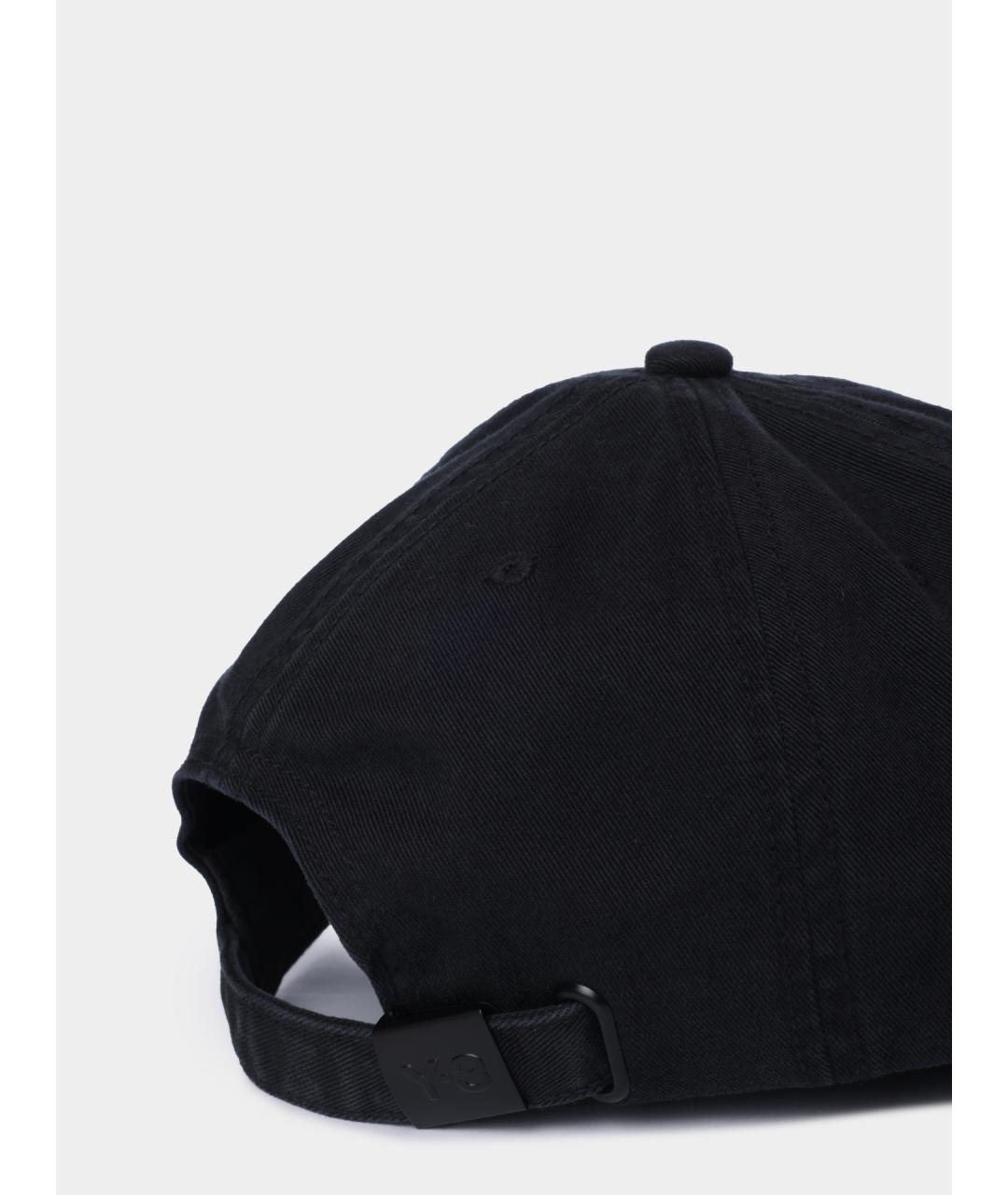 Y-3 Черная кепка/бейсболка, фото 4