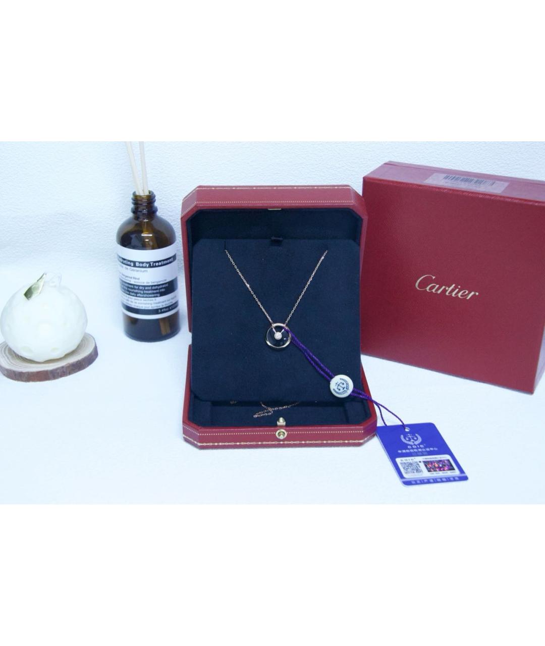 CARTIER Золотое колье из розового золота, фото 6