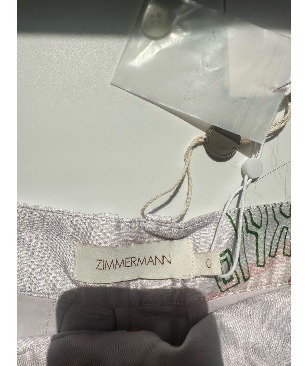 ZIMMERMANN Мульти брюки широкие, фото 3