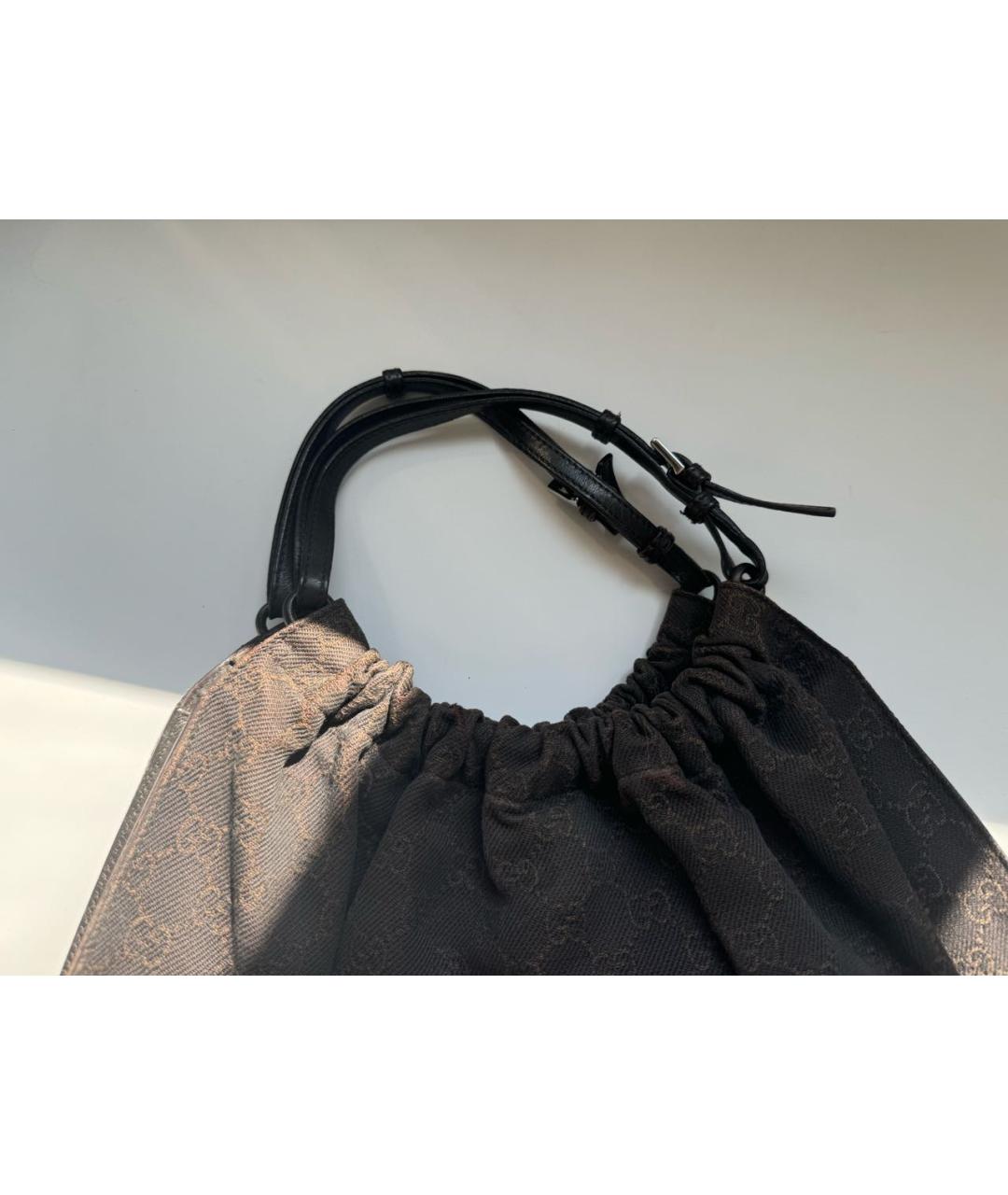 GUCCI Коричневая сумка с короткими ручками, фото 3