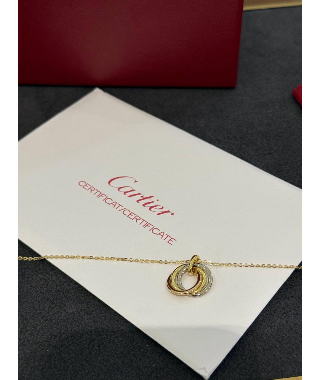 CARTIER Золотая подвеска из белого золота, фото 4