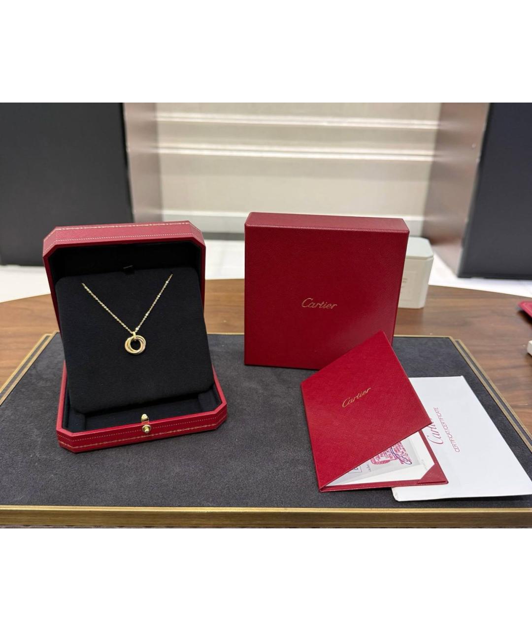 CARTIER Золотая подвеска из белого золота, фото 6