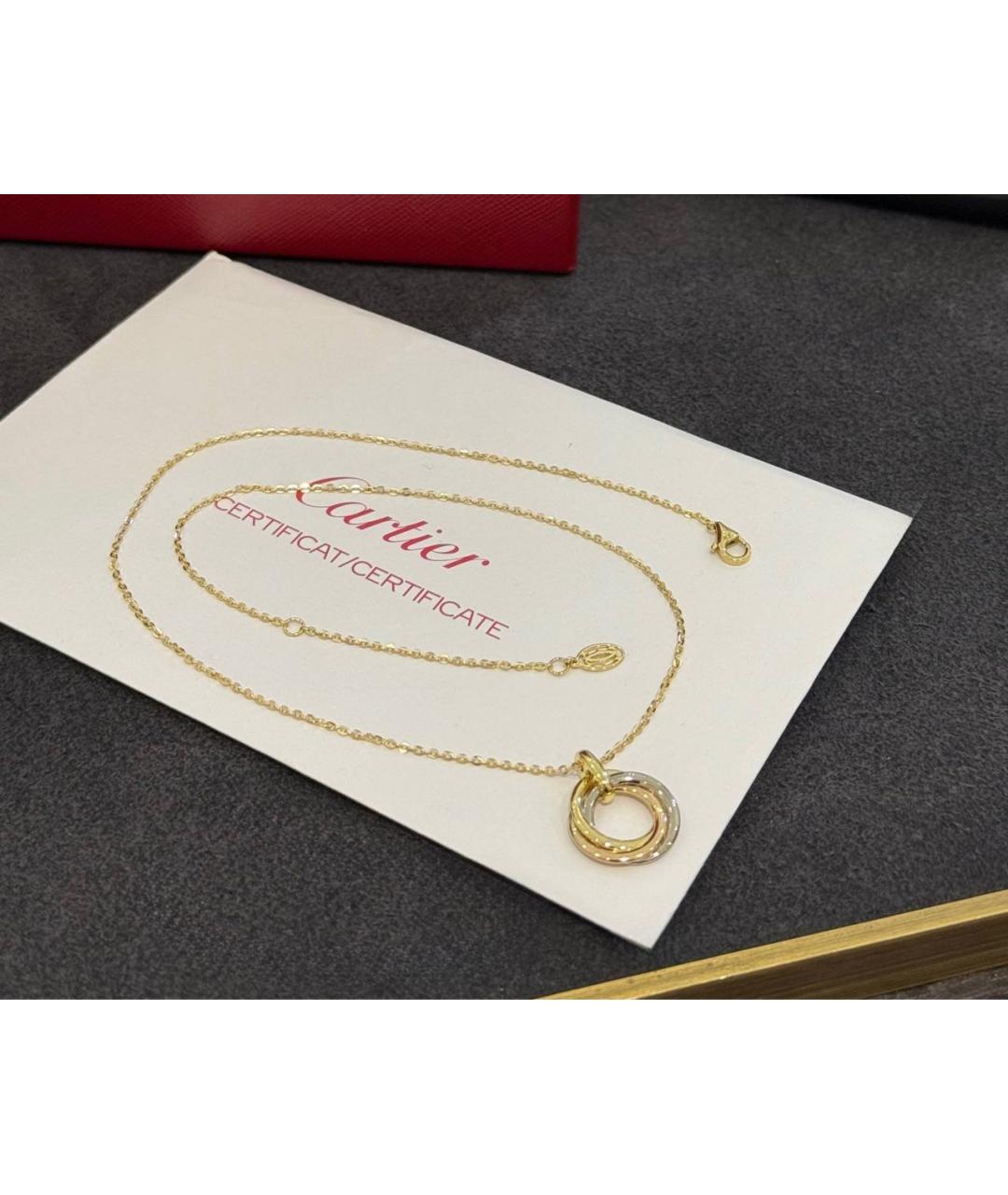 CARTIER Золотая подвеска из белого золота, фото 3