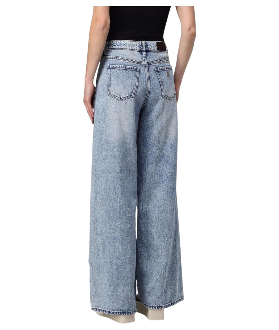 ARMANI EXCHANGE Голубые прямые джинсы, фото 2
