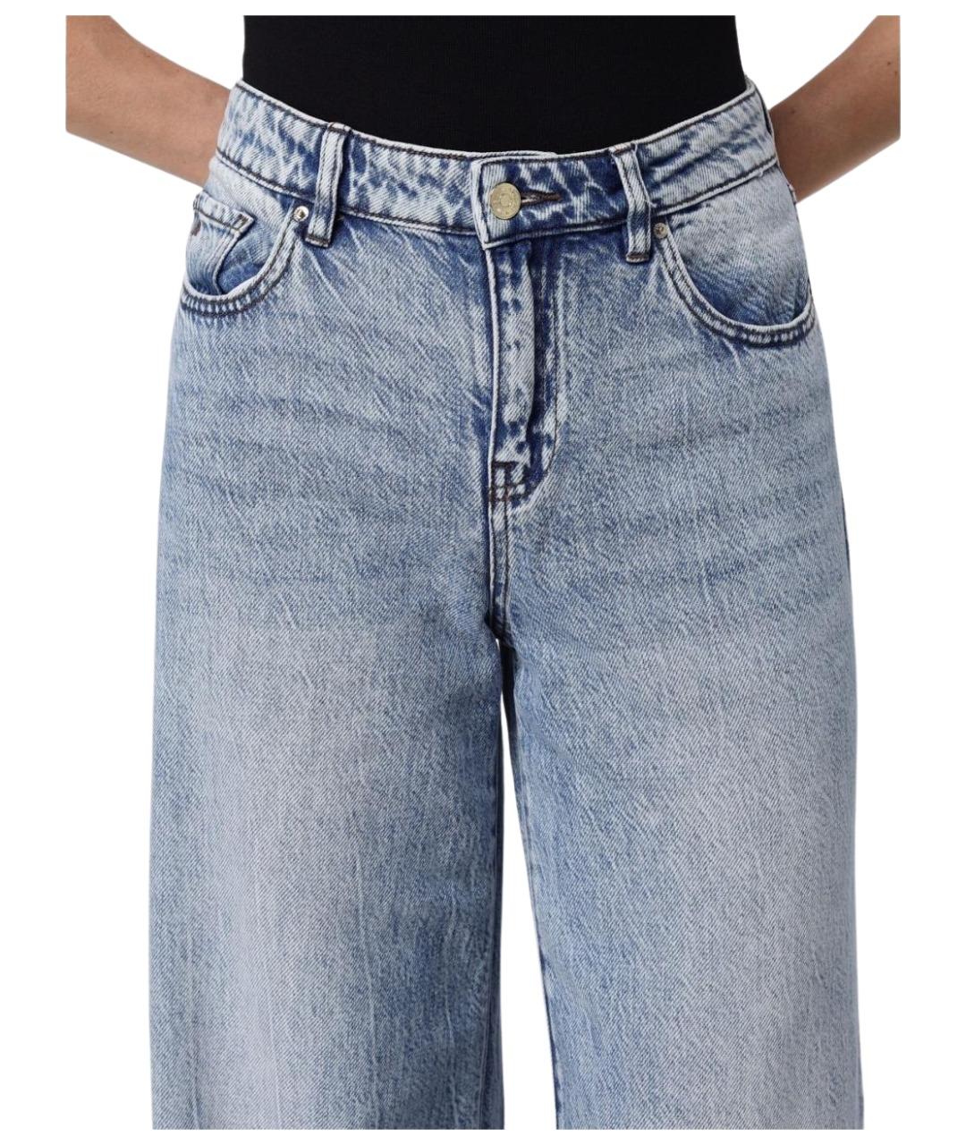 ARMANI EXCHANGE Голубые прямые джинсы, фото 3