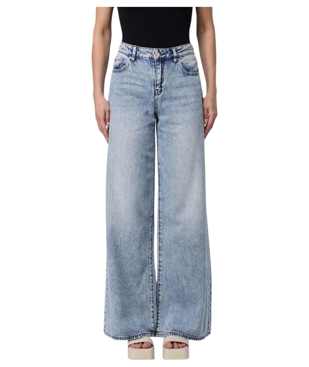 ARMANI EXCHANGE Голубые прямые джинсы, фото 1