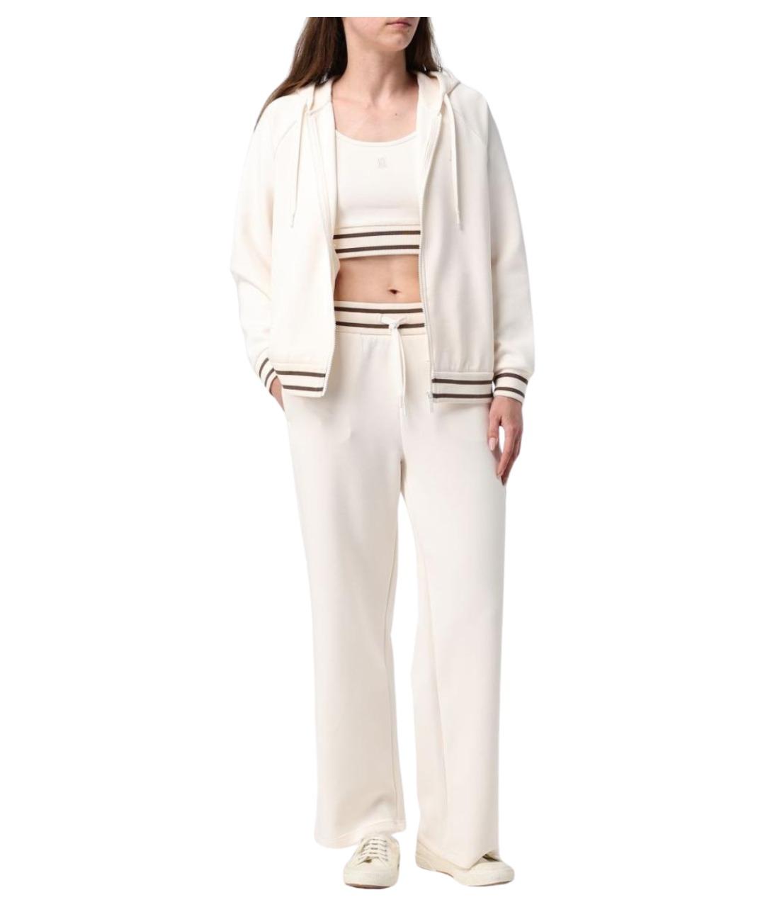 ARMANI EXCHANGE Бежевые прямые брюки, фото 2