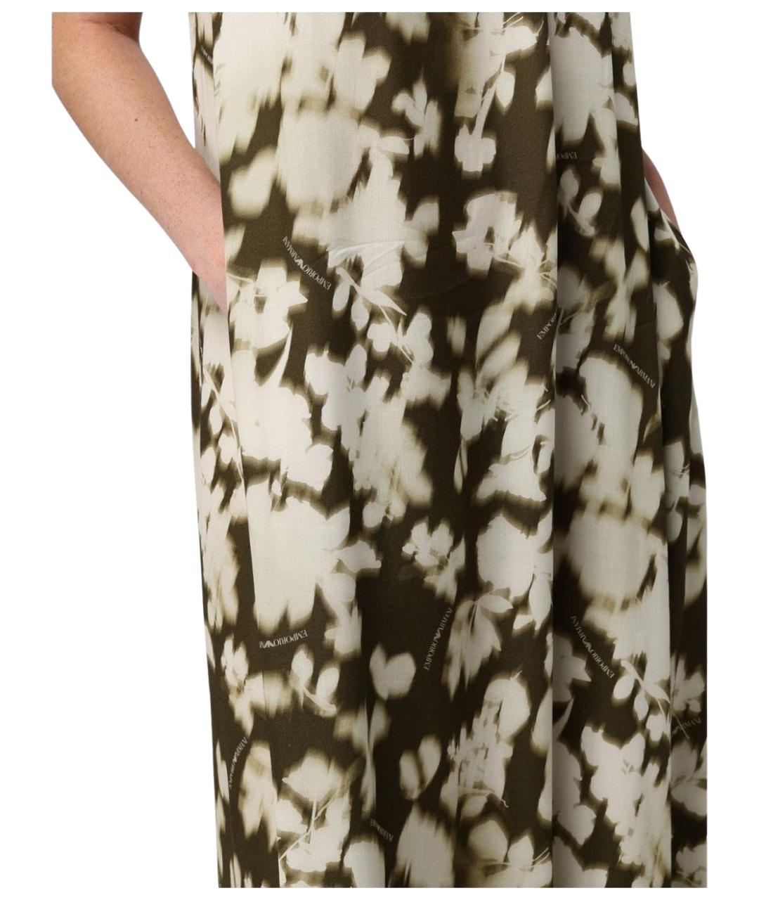 EMPORIO ARMANI Мульти платье, фото 3