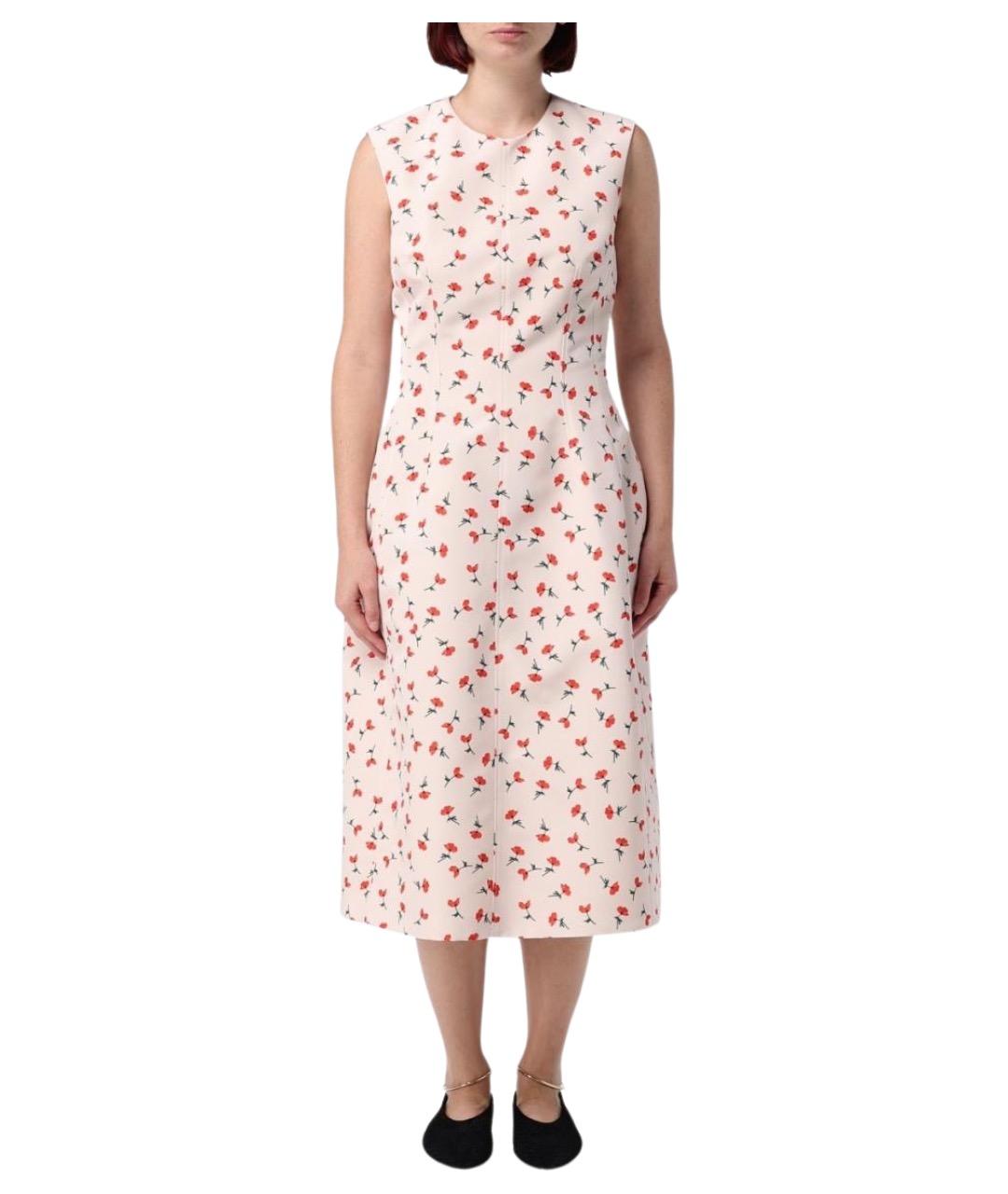 JIL SANDER Розовое повседневное платье, фото 1