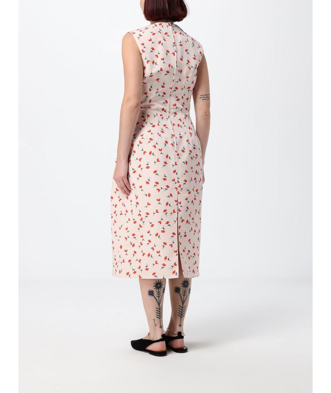 JIL SANDER Розовое повседневное платье, фото 5