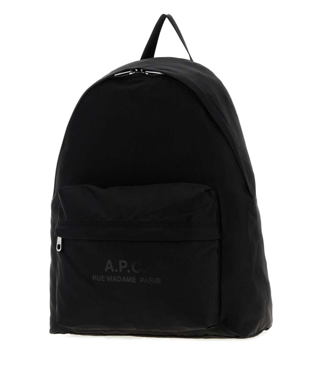 A.P.C. Черный синтетический рюкзак, фото 2