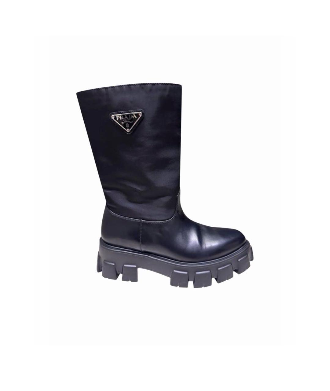 PRADA Черные полусапоги, фото 8