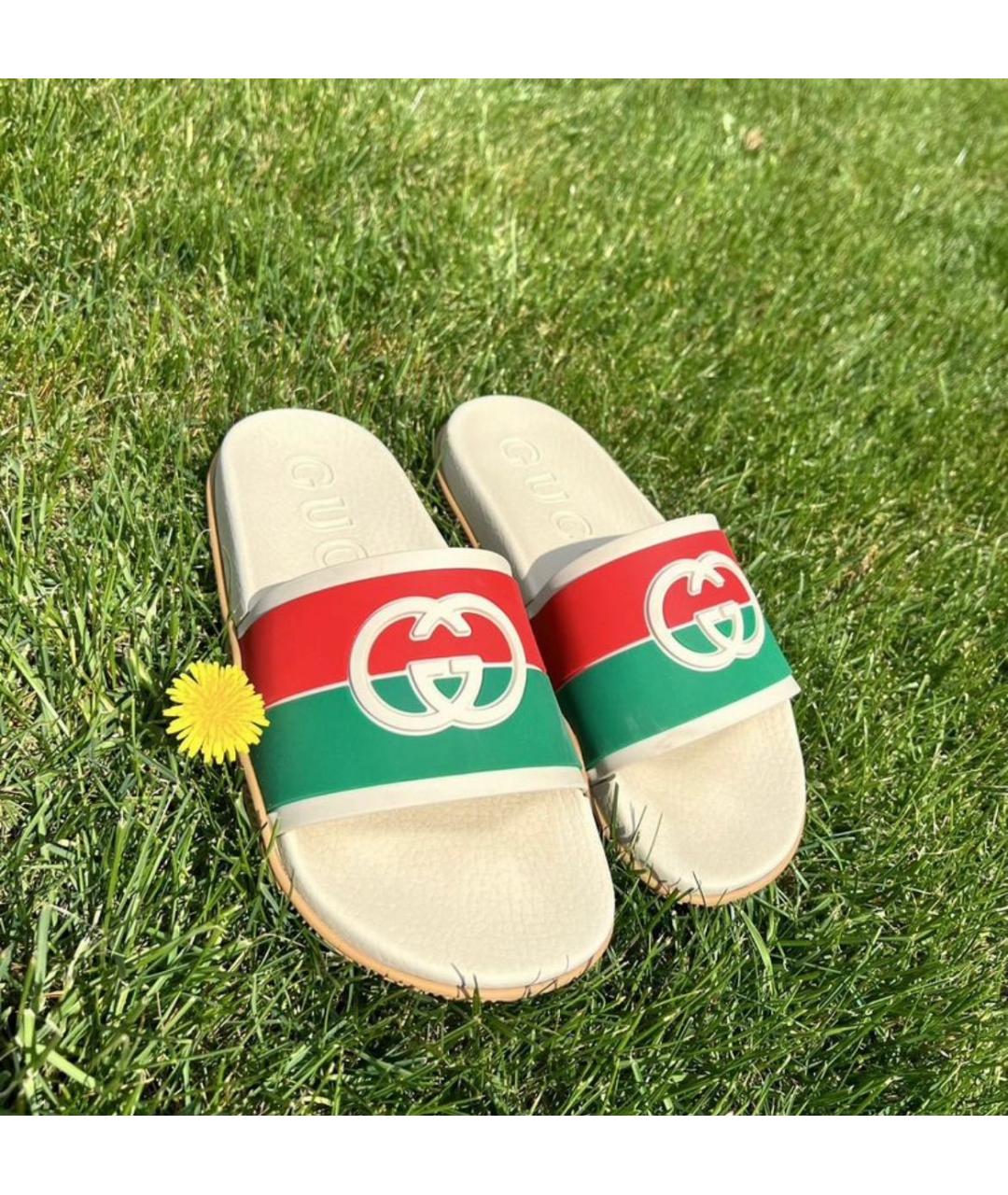 GUCCI Мульти шлепанцы, фото 2
