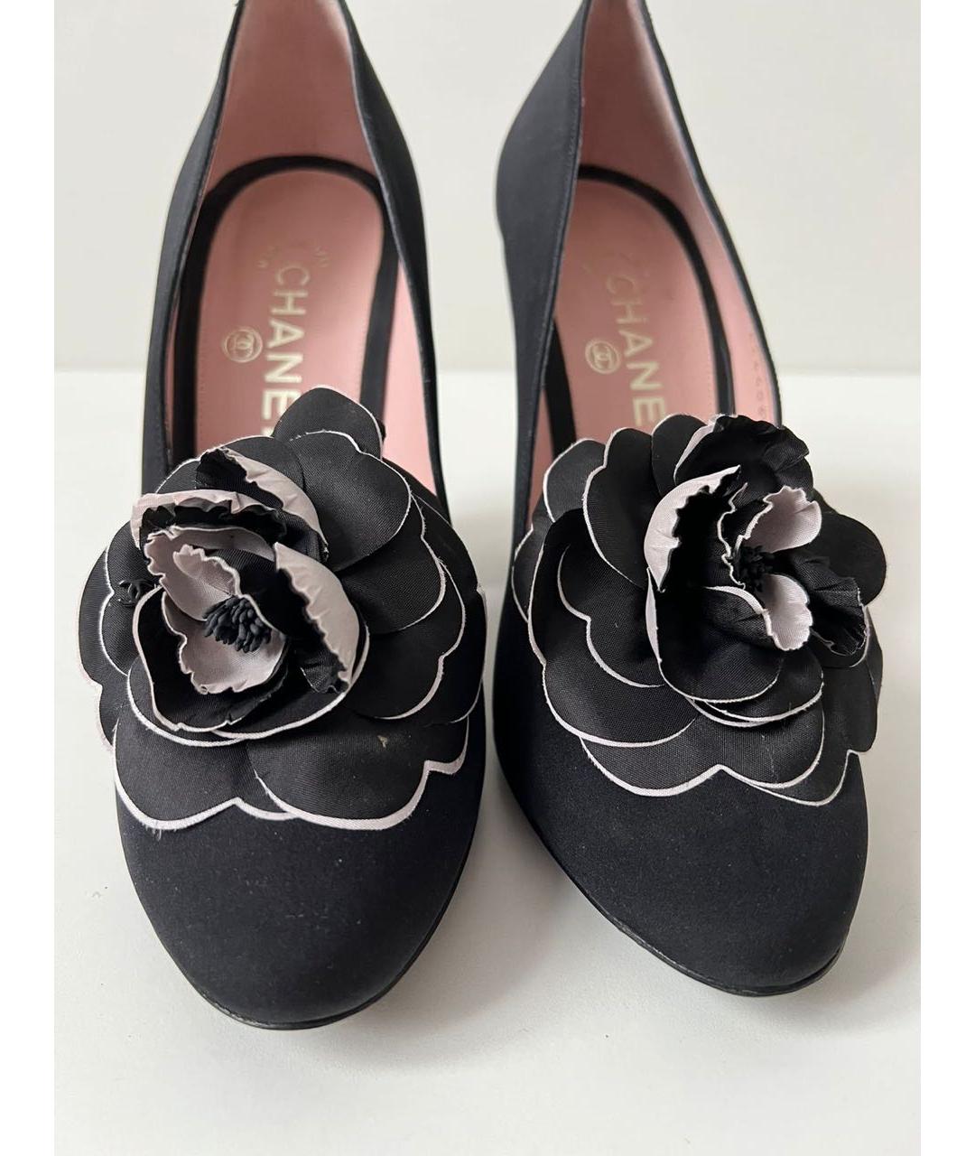 CHANEL Черные туфли, фото 4