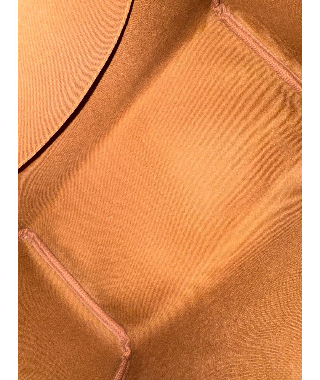 LOUIS VUITTON Коричневая сумка с короткими ручками, фото 7