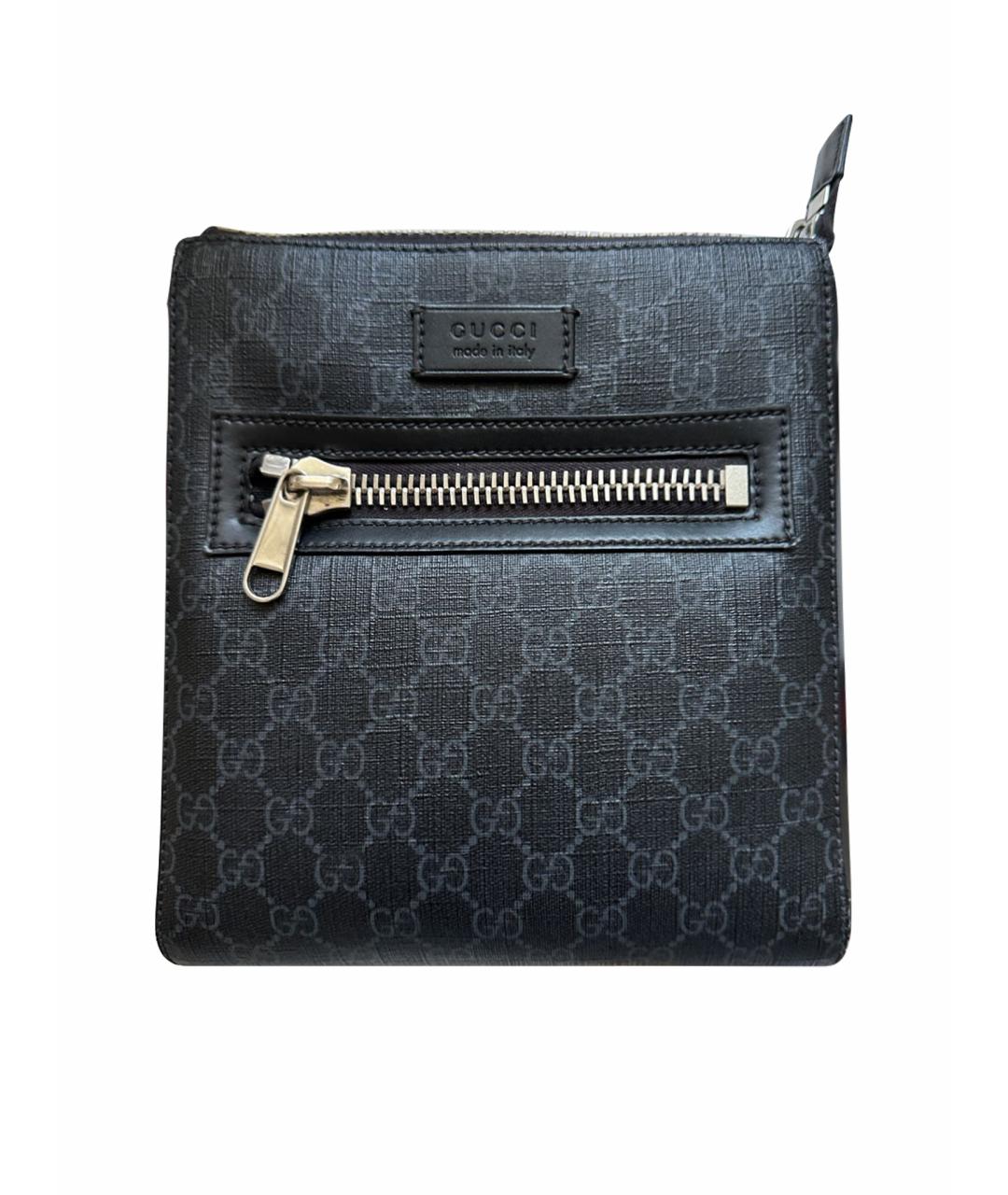 GUCCI Темно-синяя сумка на плечо, фото 1