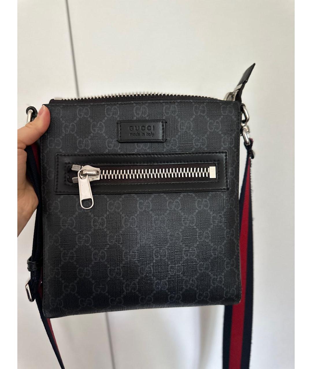 GUCCI Темно-синяя сумка на плечо, фото 3