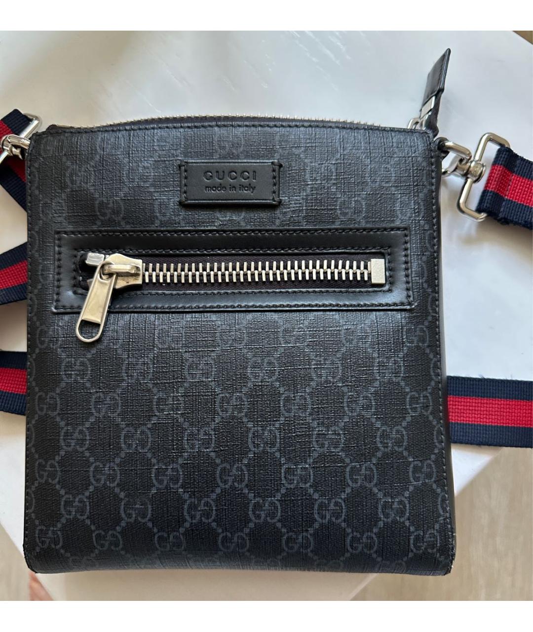 GUCCI Темно-синяя сумка на плечо, фото 9