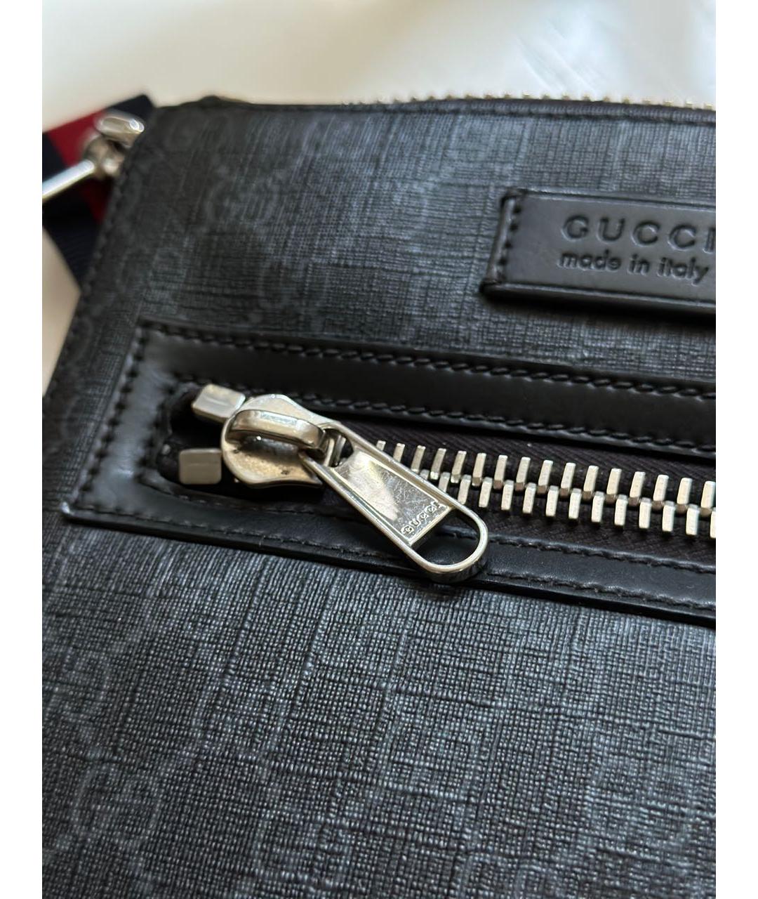 GUCCI Темно-синяя сумка на плечо, фото 4