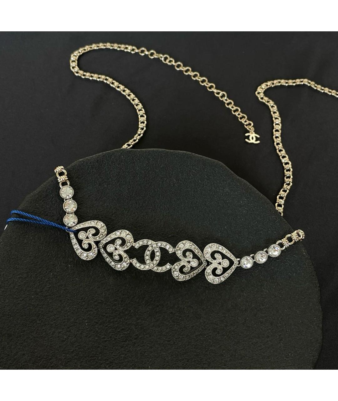 CHANEL Серебряное колье, фото 2