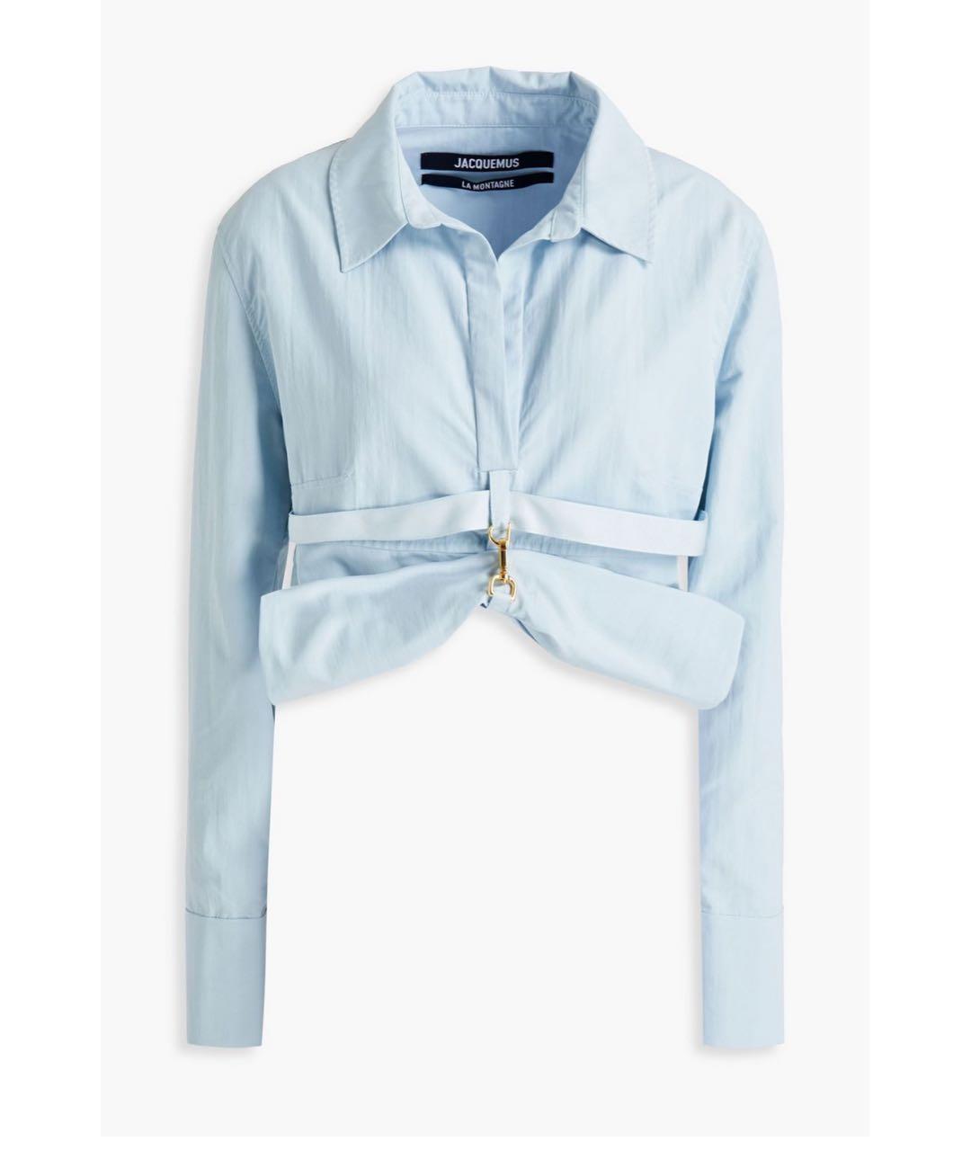 JACQUEMUS Голубая рубашка, фото 8