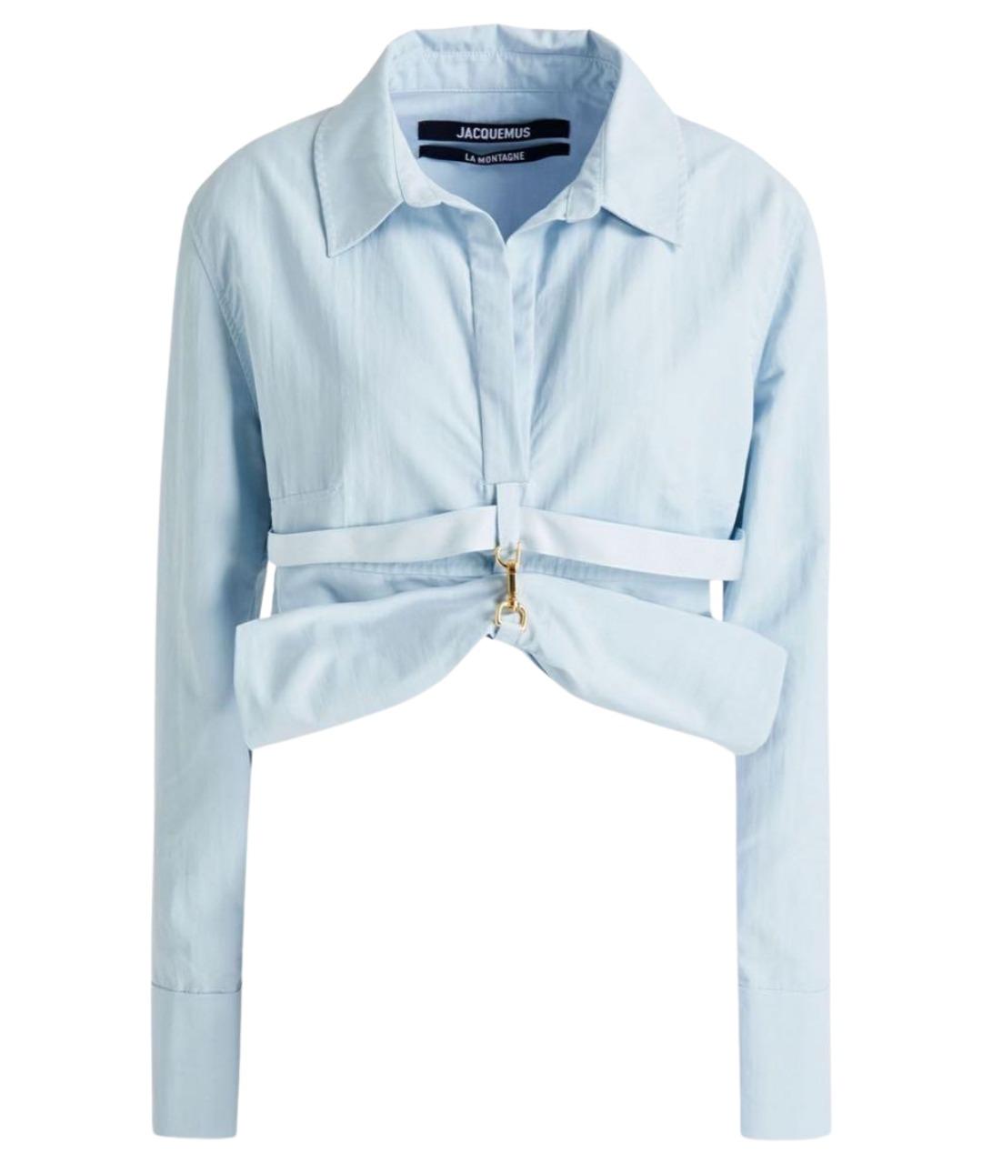 JACQUEMUS Голубая рубашка, фото 1