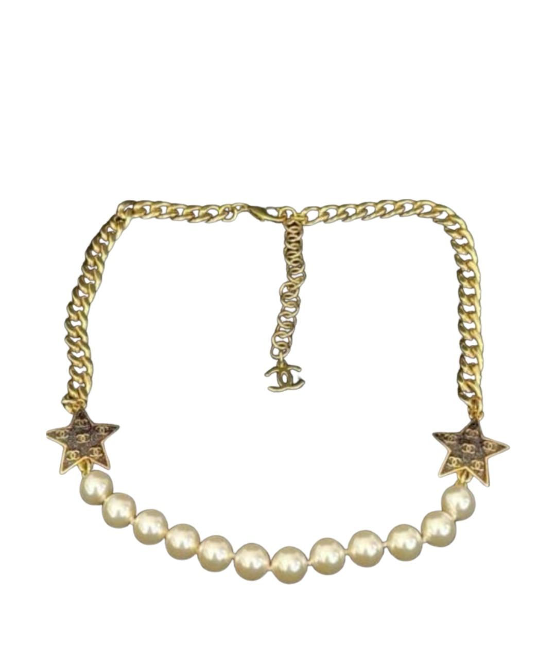 CHANEL Золотое колье, фото 1