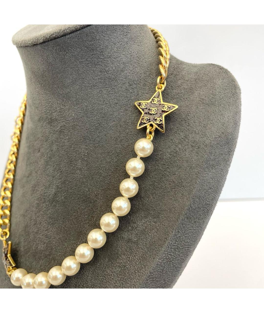 CHANEL Золотое колье, фото 2