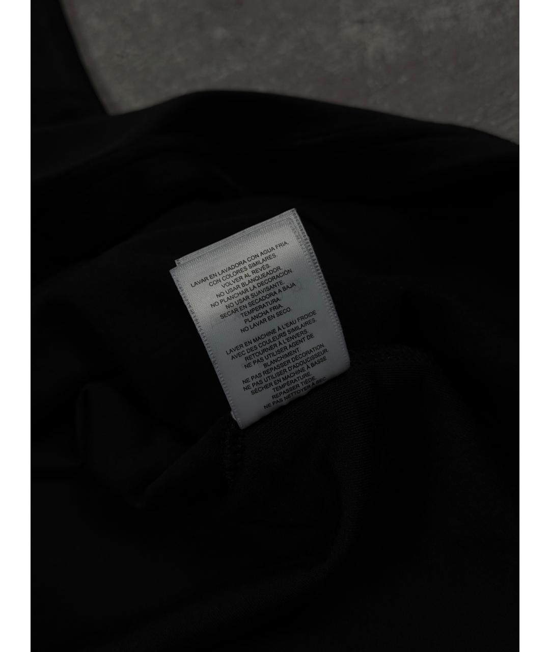 JUICY COUTURE Черное велюровое повседневное платье, фото 6