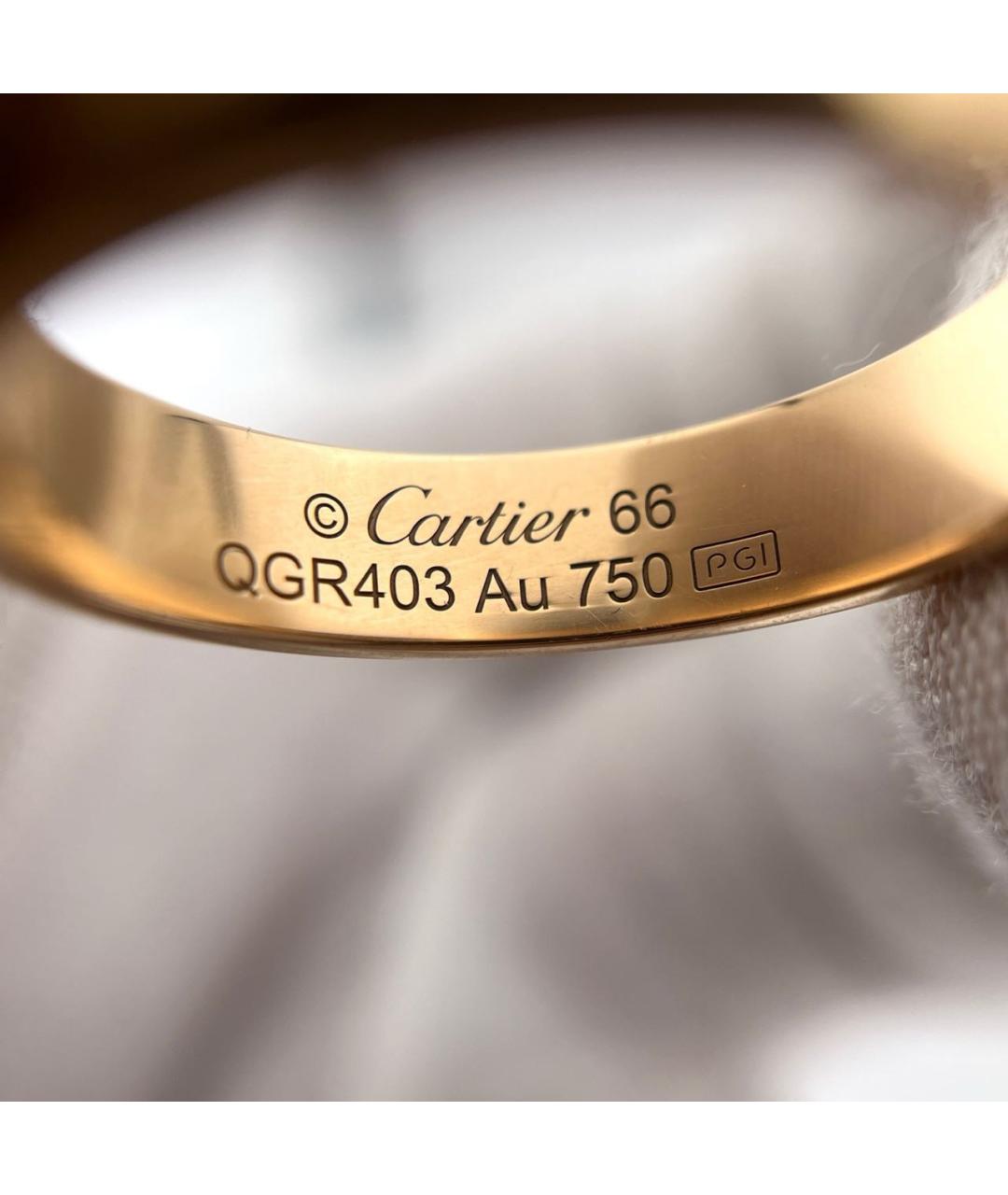 CARTIER Золотое кольцо из розового золота, фото 5