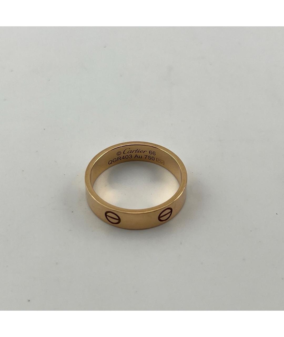 CARTIER Золотое кольцо из розового золота, фото 6