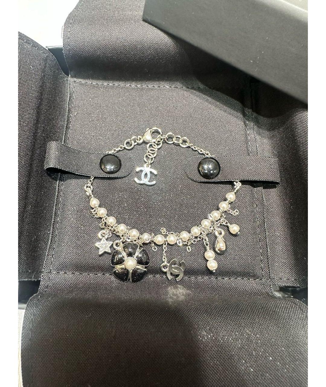 CHANEL Серебряный браслет, фото 4