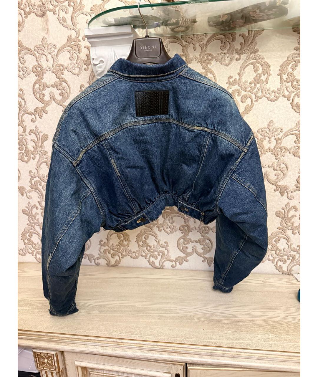 MARC JACOBS Синяя хлопковая куртка, фото 3