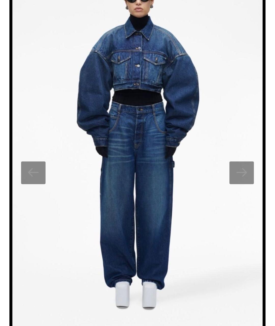 MARC JACOBS Синяя хлопковая куртка, фото 6