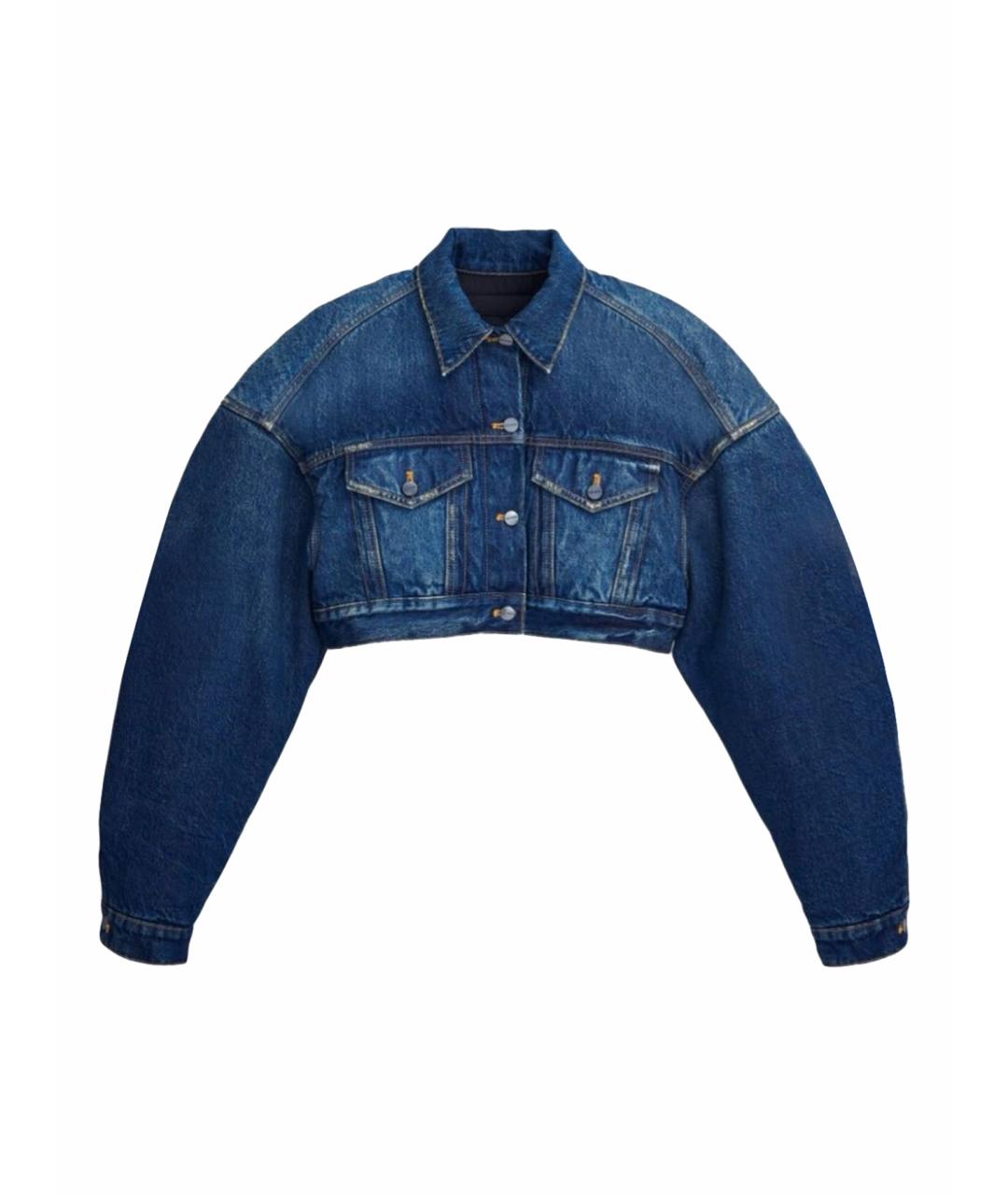 MARC JACOBS Синяя хлопковая куртка, фото 1