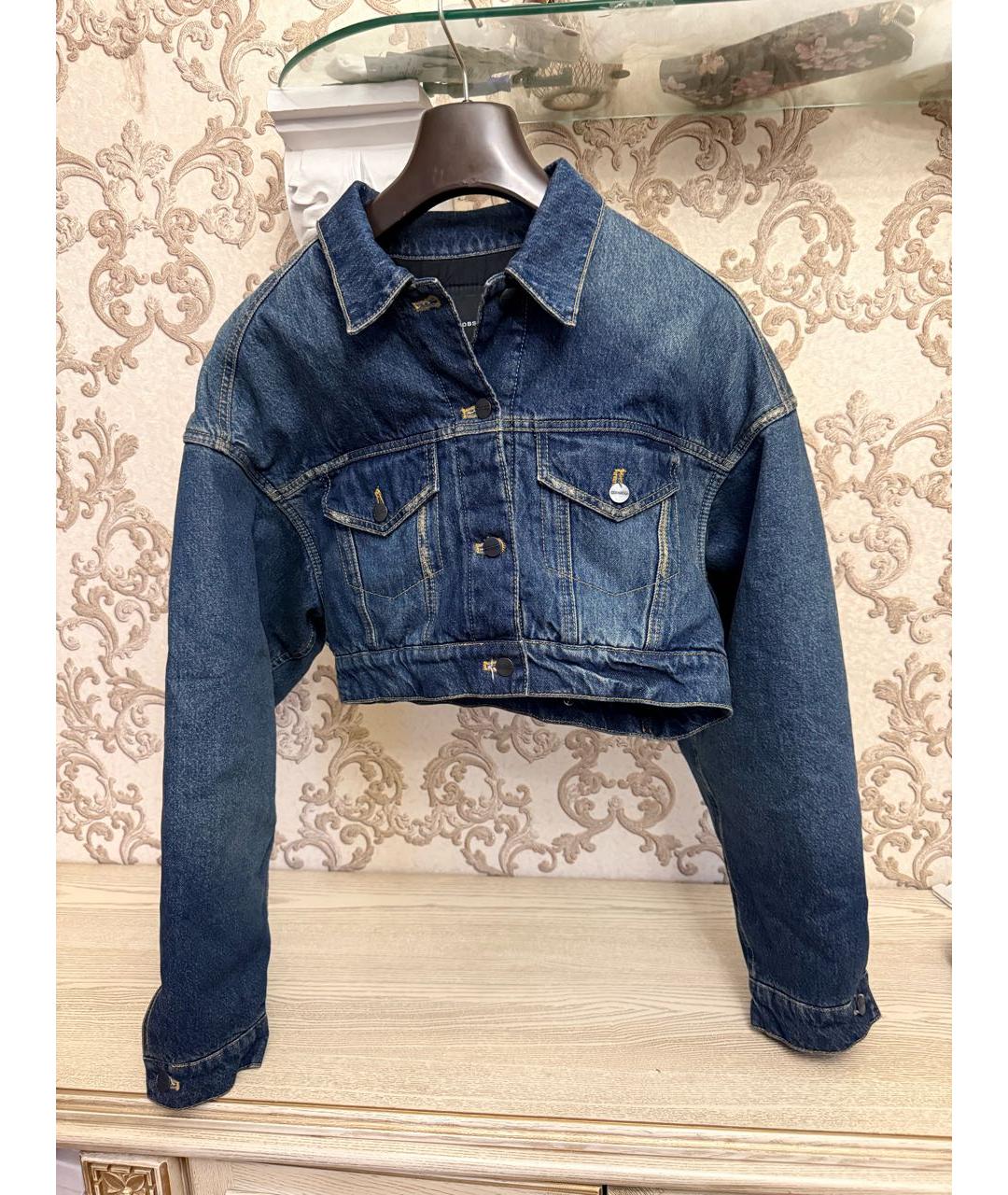 MARC JACOBS Синяя хлопковая куртка, фото 2