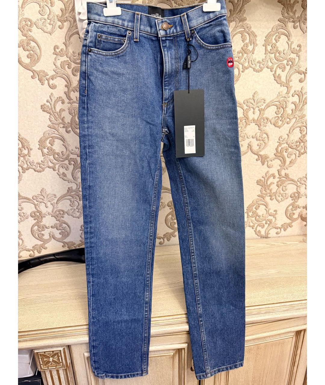 MARC JACOBS Синие хлопковые джинсы слим, фото 5