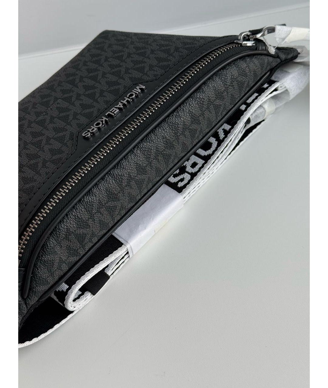 MICHAEL KORS Черная поясная сумка, фото 5